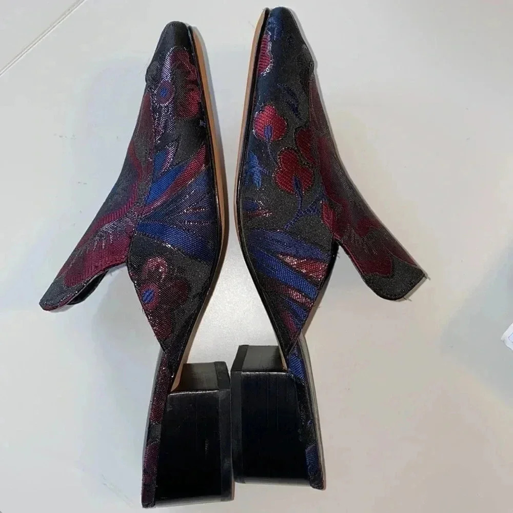 Marc Fisher LTD Lailey Block Heel Mule Size 6 NWT - image 11